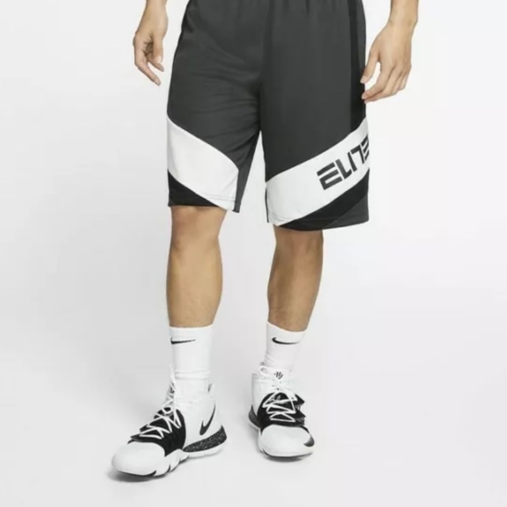 Nike Dri Fit Elite Basketball Shorts Dark Gray Men